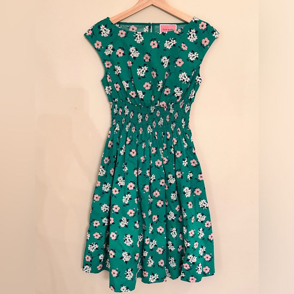 Kate Spade Blaire Floral Print Dress XS